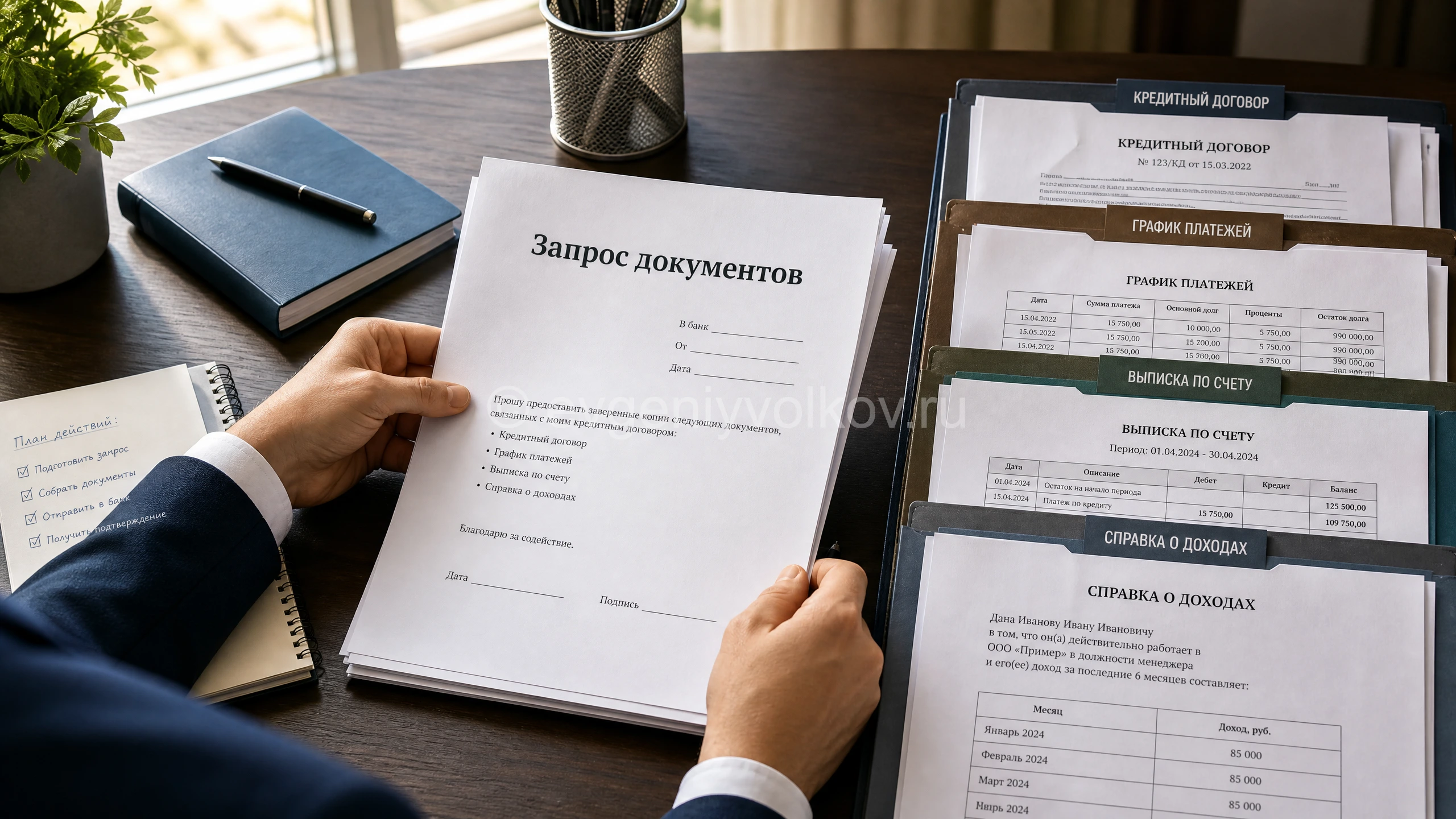 письменный запрос в банк о реструктуризации и снижении платежа по кредиту